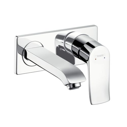 Hansgrohe-HG-Waschtischmischer-Unterputz-Metris-F-Set-chr-kurzer-Auslauf-31085000 gallery number 1